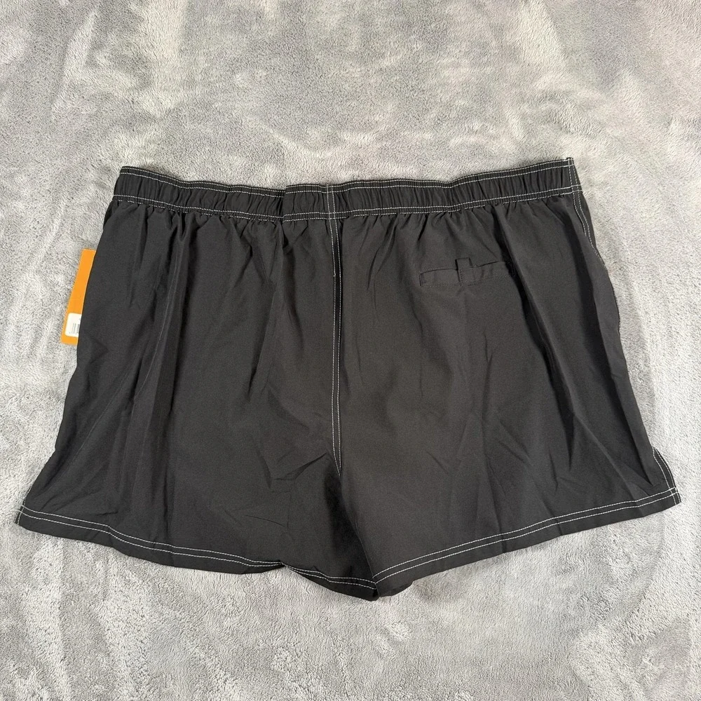 ZeroXposur Swim Shorts Mens 3XL Black Quick Dry UPF 30 Stretch Lined Pockets NWT